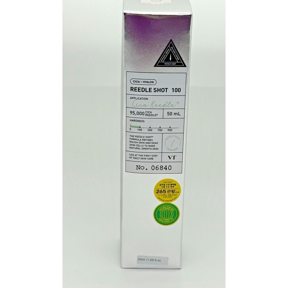 VT COSMETICS CICA Reedle Shot 100 Spicule Microneedling Serum 50mL Regular Sz